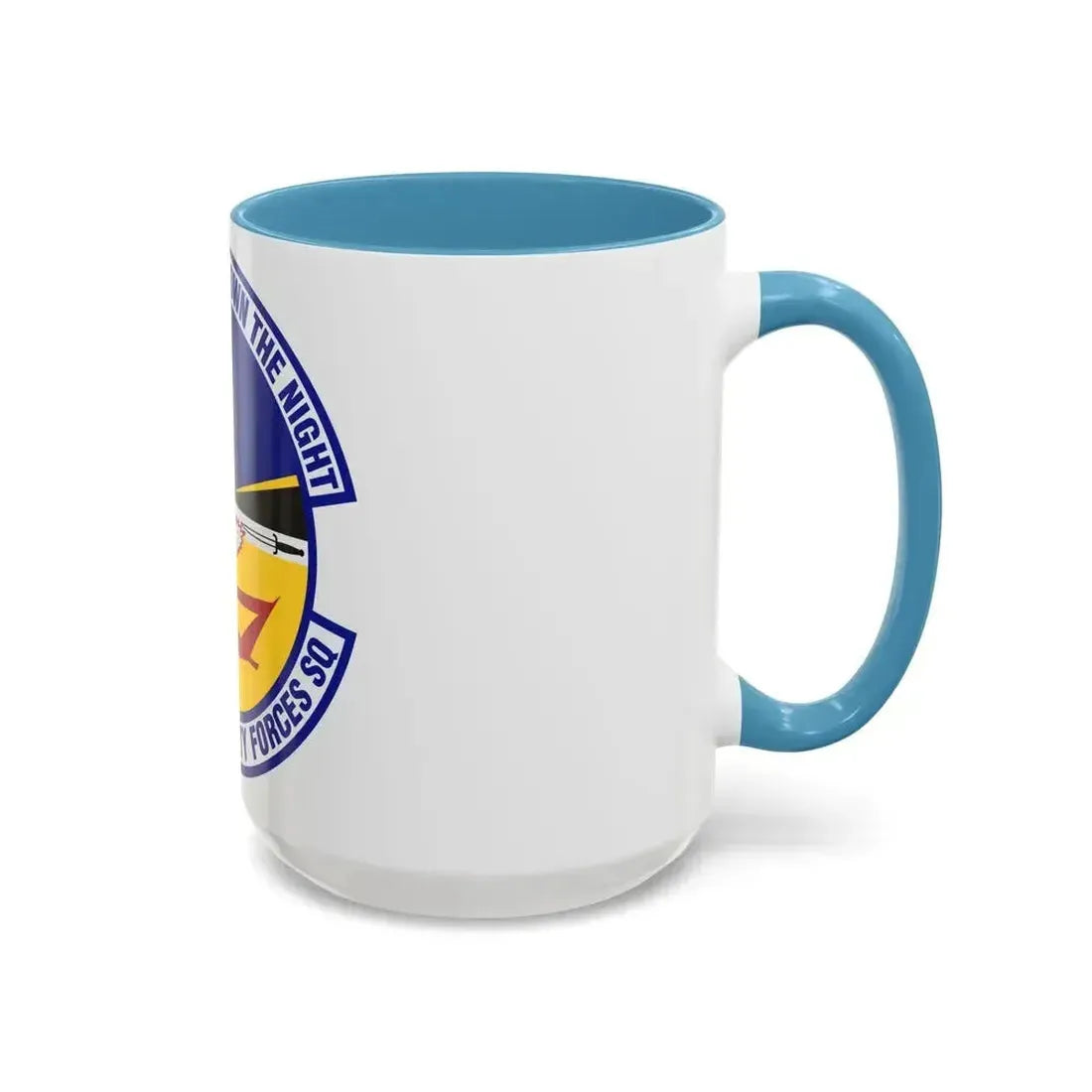 332d Expeditionary Security Forces Squadron (U.S. Air Force) Accent Coffee Mug - Go Mug Yourself