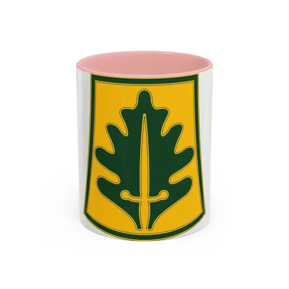 333 Military Police Brigade (U.S. Army) Accent Coffee Mug 11oz Pink - Go Mug Yourself