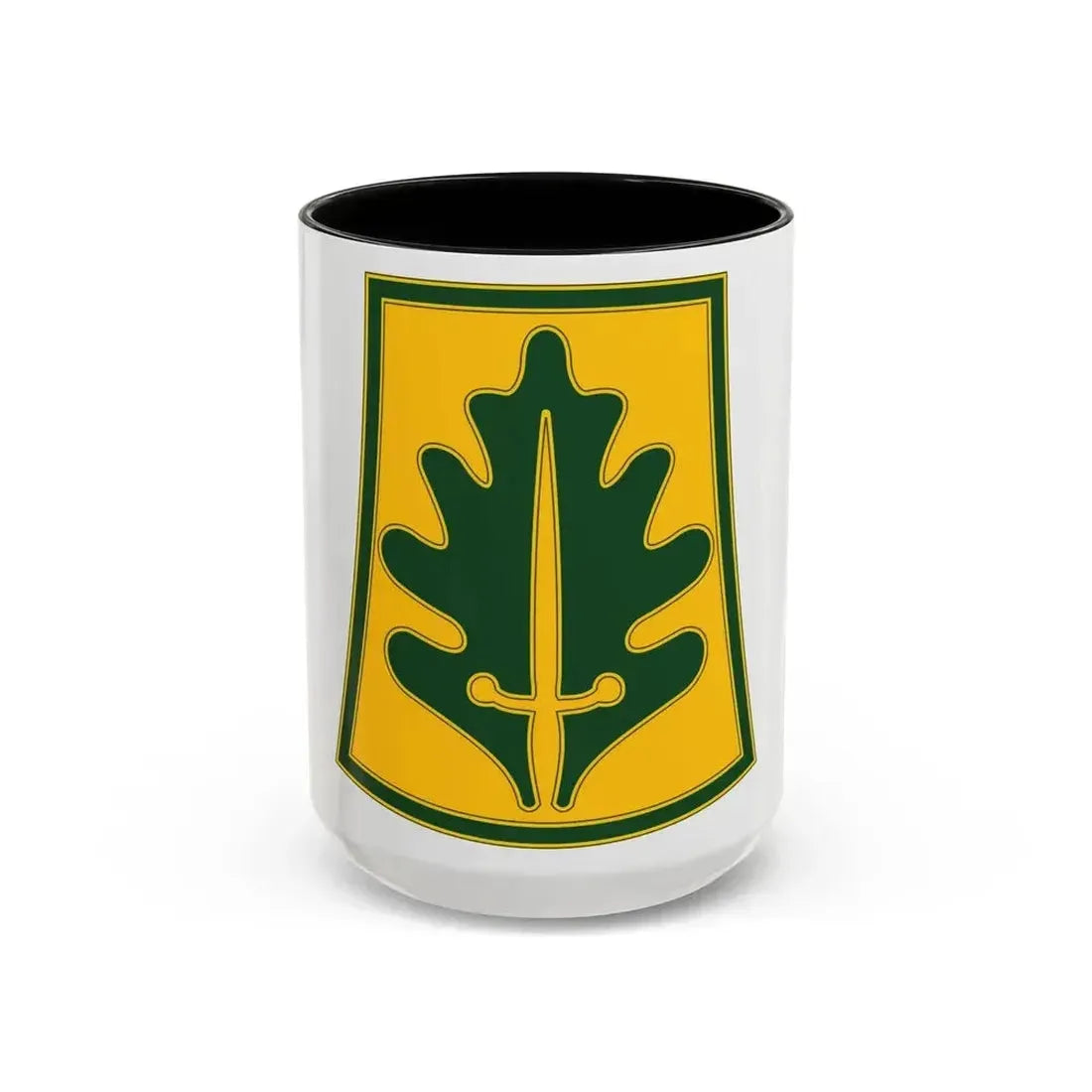 333 Military Police Brigade (U.S. Army) Accent Coffee Mug 15oz Black - Go Mug Yourself
