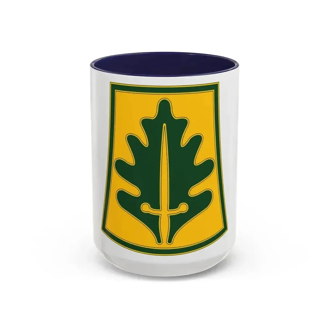 333 Military Police Brigade (U.S. Army) Accent Coffee Mug 15oz Navy - Go Mug Yourself