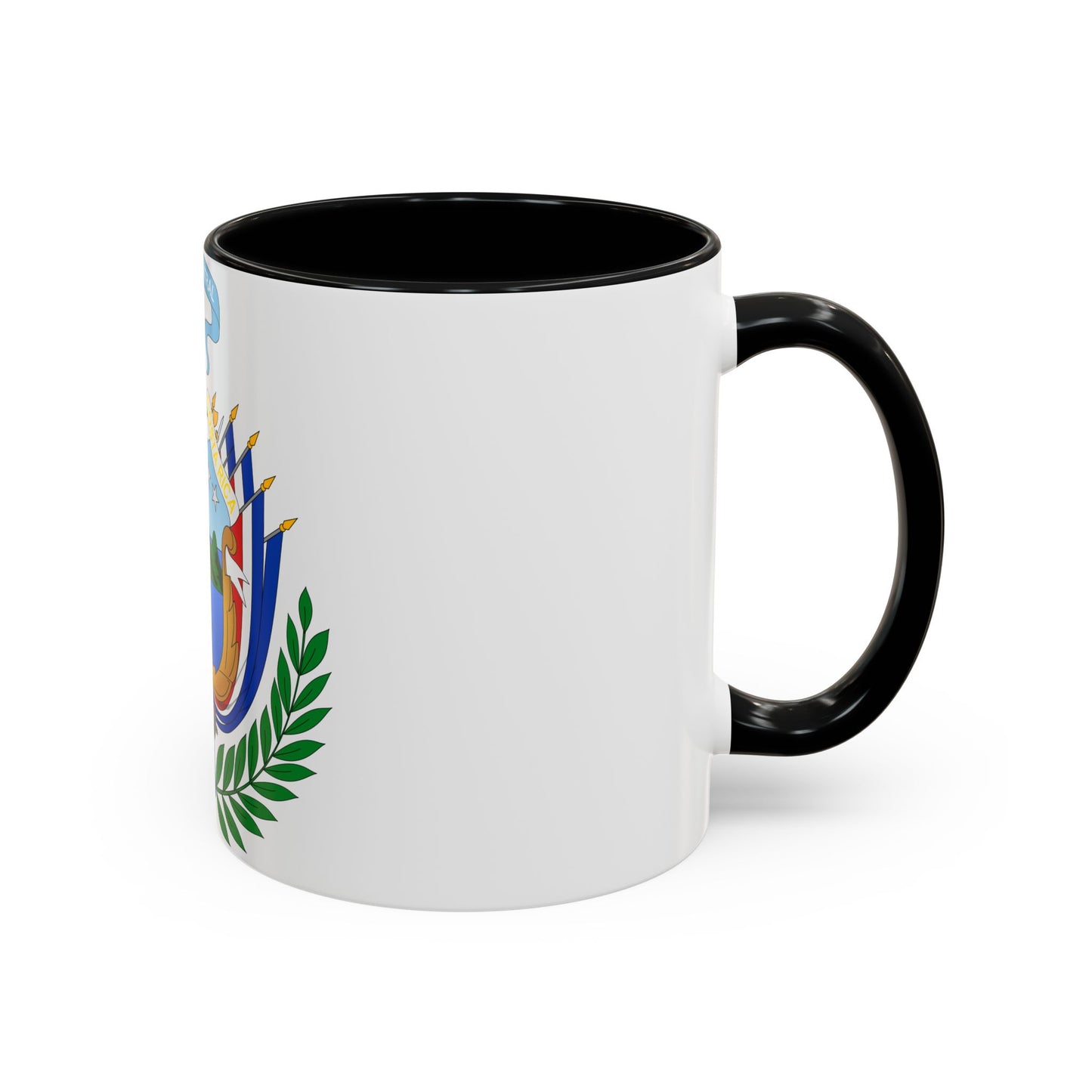 Coat of arms of Costa Rica (1848-1906) - Accent Coffee Mug