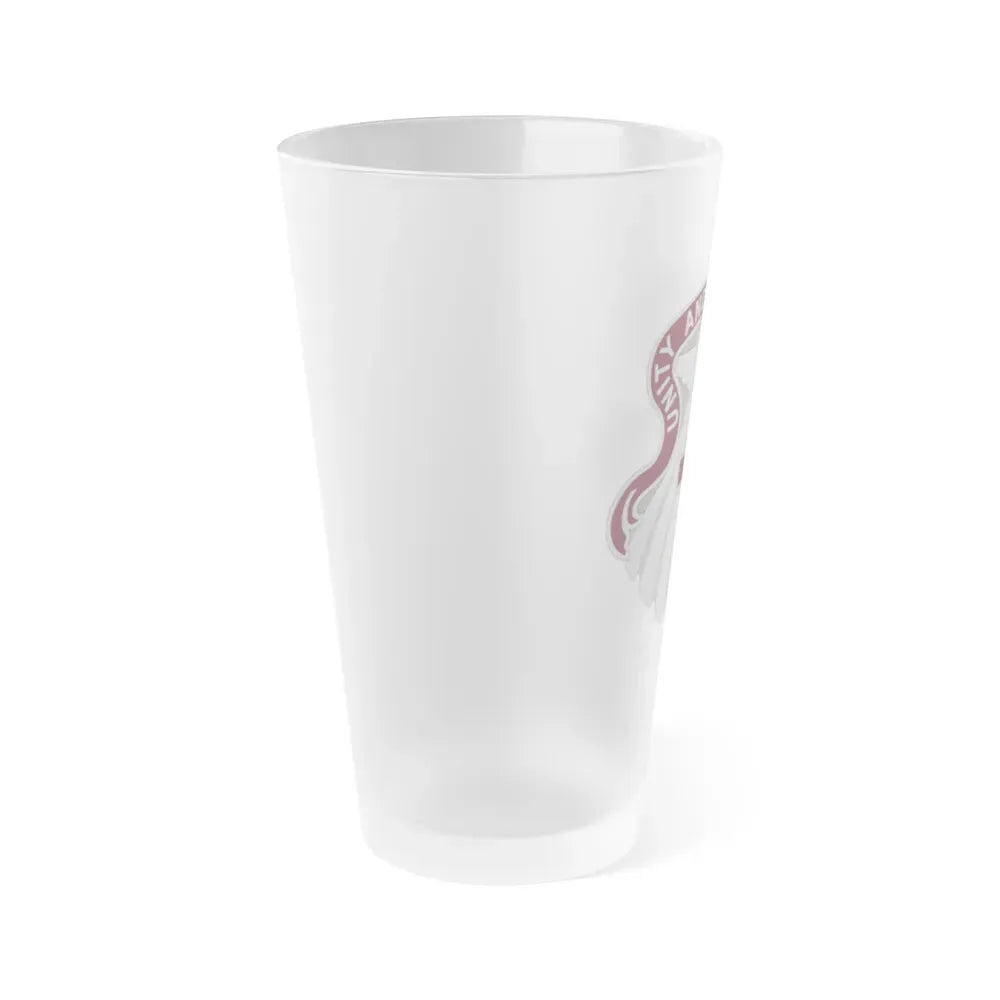 334 Medical Group (U.S. Army) Frosted Pint Glass 16oz - Go Mug Yourself