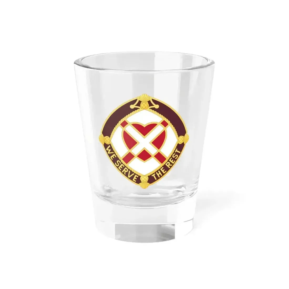 3343 US Hospital (U.S. Army) Shot Glass 1.5oz 1.5oz - Go Mug Yourself