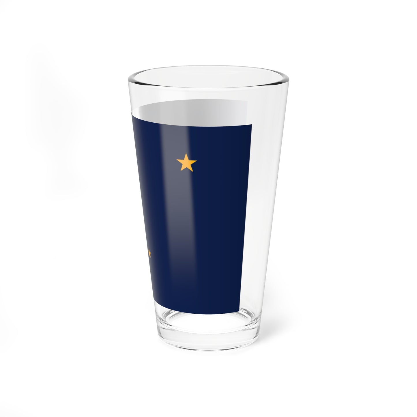 Flag of Alaska 3-2 (United States) Pint Glass 16oz