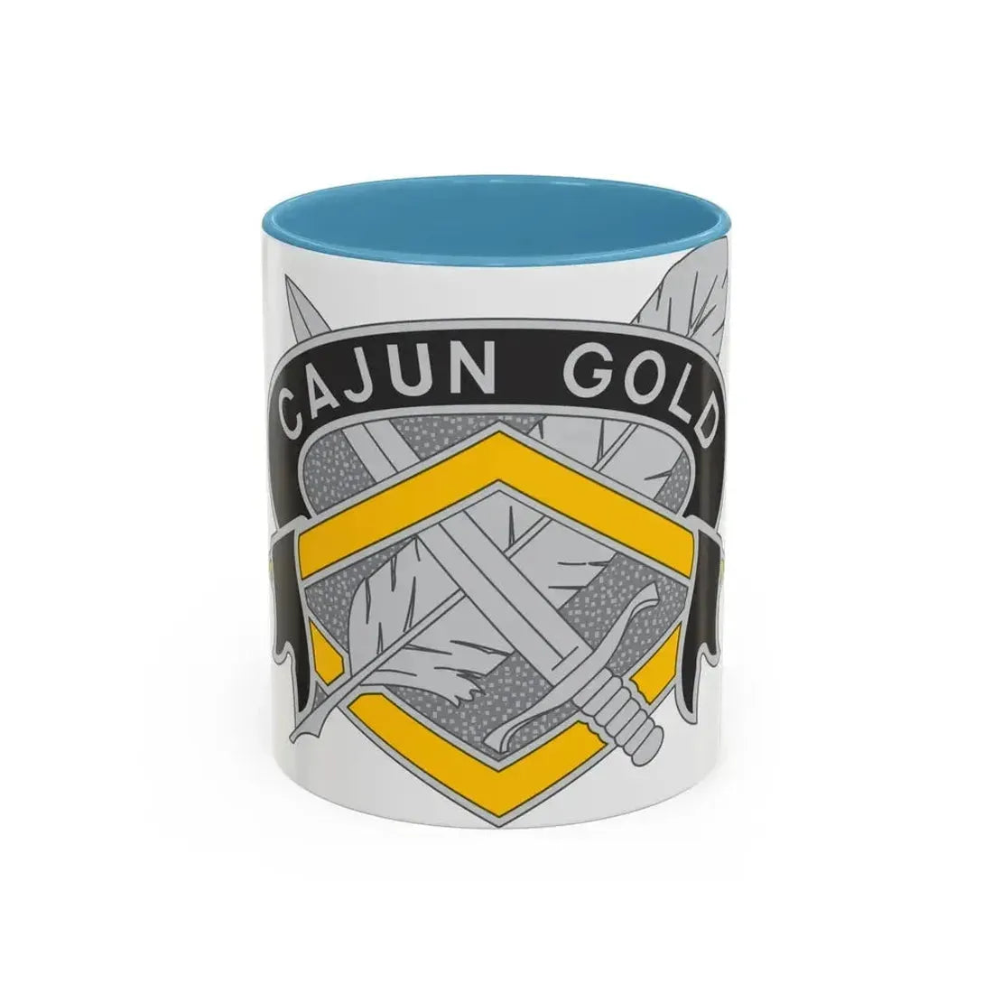 336 Finance Center 2 (U.S. Army) Accent Coffee Mug 11oz Light Blue - Go Mug Yourself