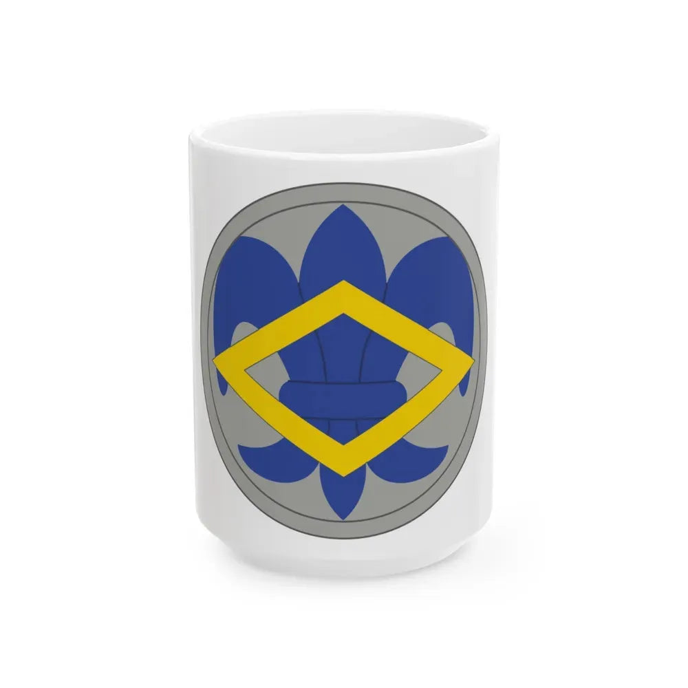 336 Finance Center (U.S. Army) White Coffee Mug 15oz - Go Mug Yourself