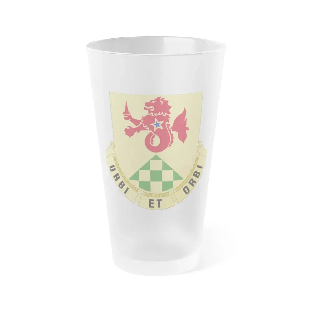 336 Military Police Battalion (U.S. Army) Frosted Pint Glass 16oz Default Title - Go Mug Yourself