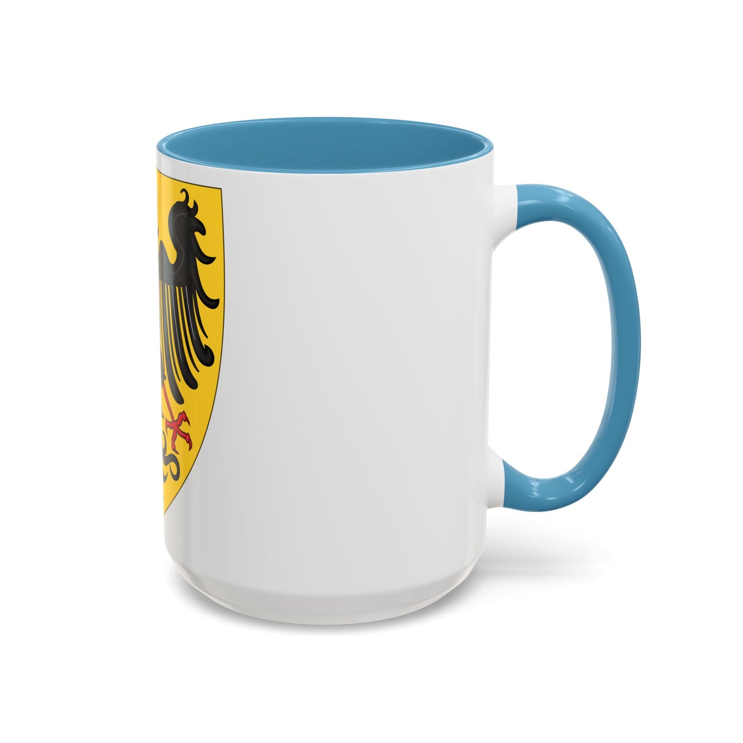 Shield and Coat of Arms of the Holy Roman Emperor (c.1300-c.1400) - Accent Coffee Mug
