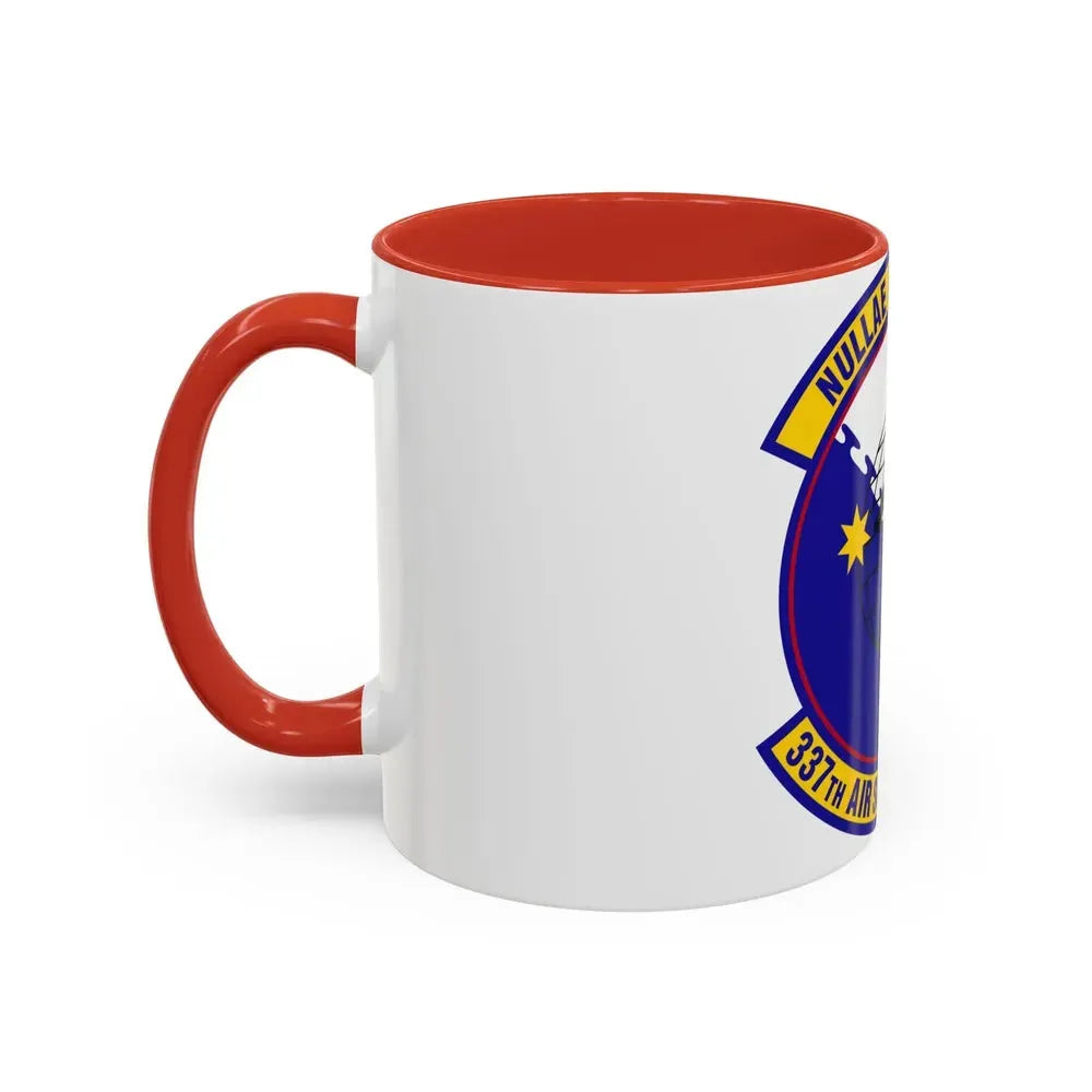 337 Air Support Flight PACAF (U.S. Air Force) Accent Coffee Mug - Go Mug Yourself