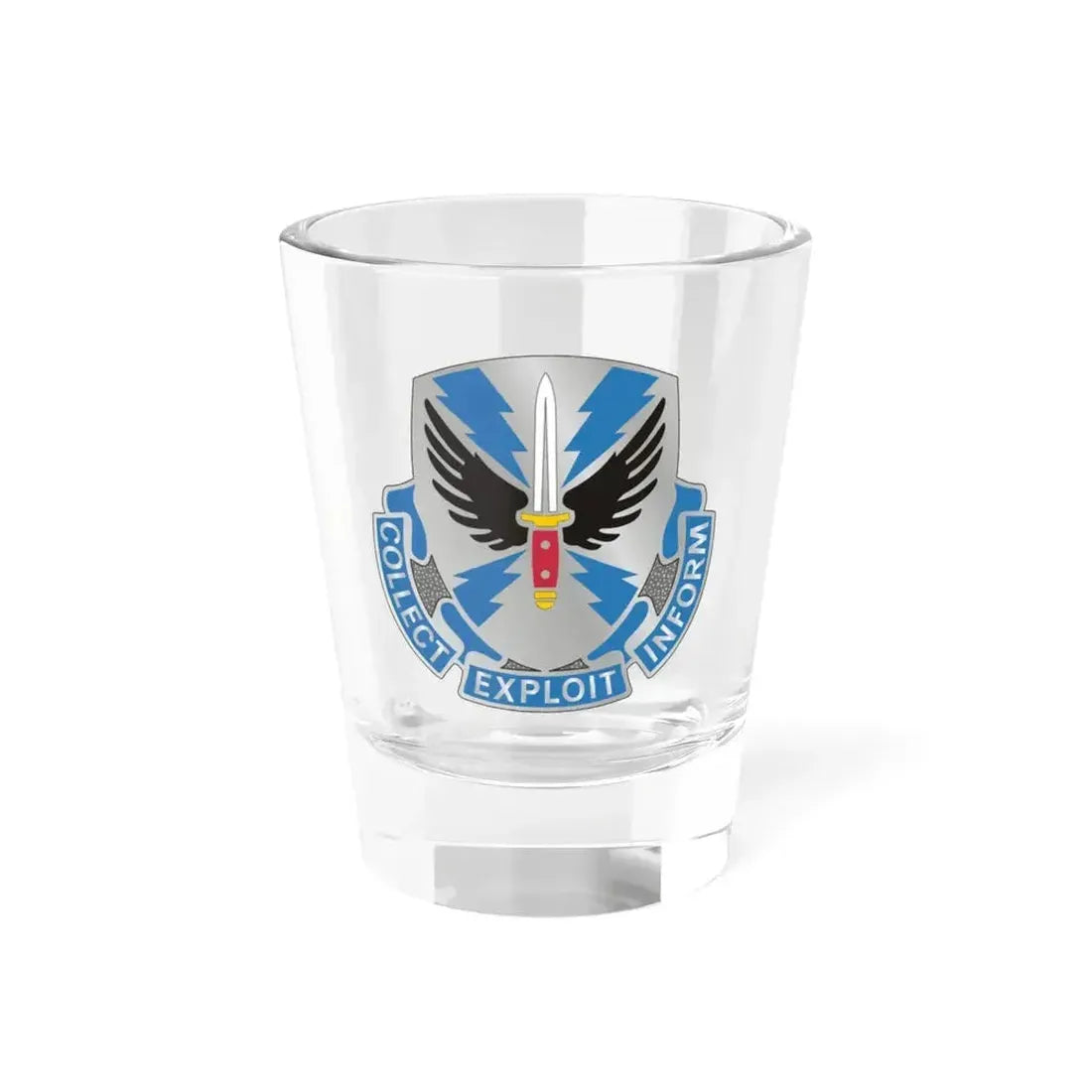 337 Military Intelligence Battalion (U.S. Army) Shot Glass 1.5oz 1.5oz - Go Mug Yourself