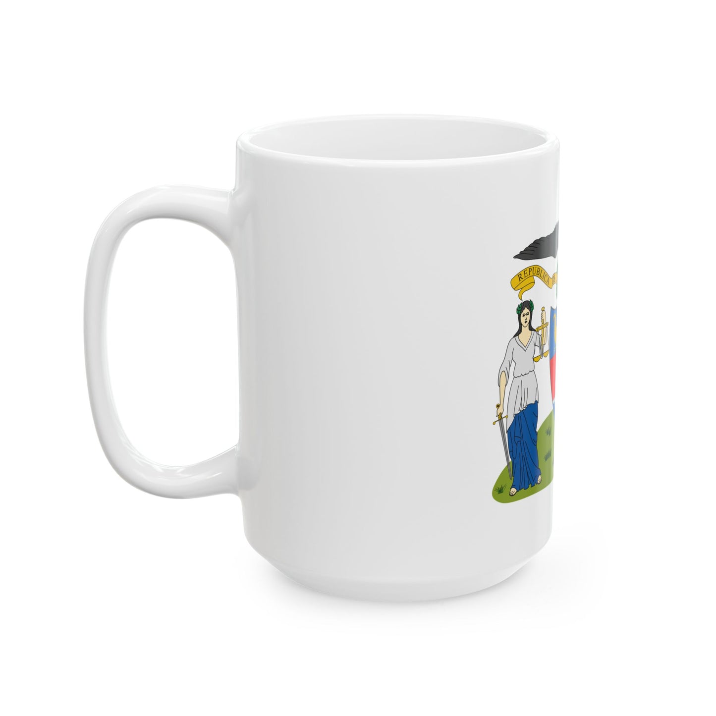 Coat of arms of New Granada (proposal) - White Coffee Mug