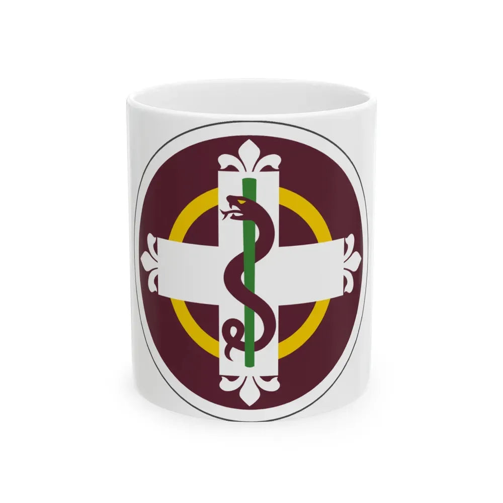 338 Medical Brigade (U.S. Army) White Coffee Mug 11oz - Go Mug Yourself