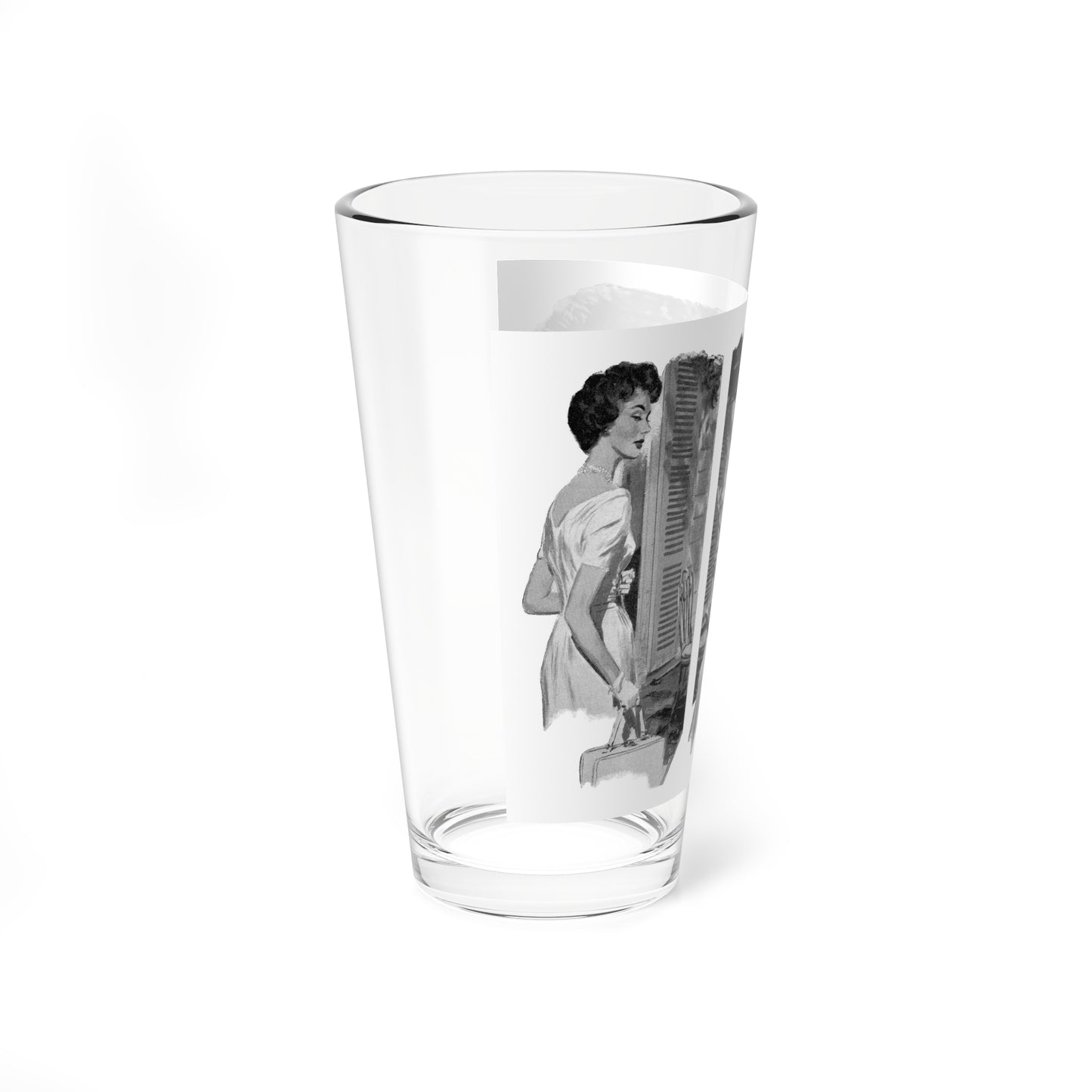 Love Be Wary by Mary Raymond, Woman And Home, 1958 (2) - Pint Glass 16oz
