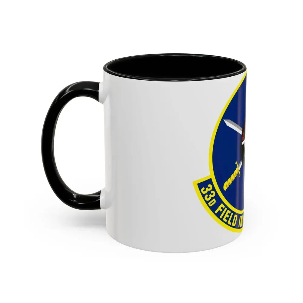 33d Field Investigations Squadron (U.S. Air Force) Accent Coffee Mug - Go Mug Yourself