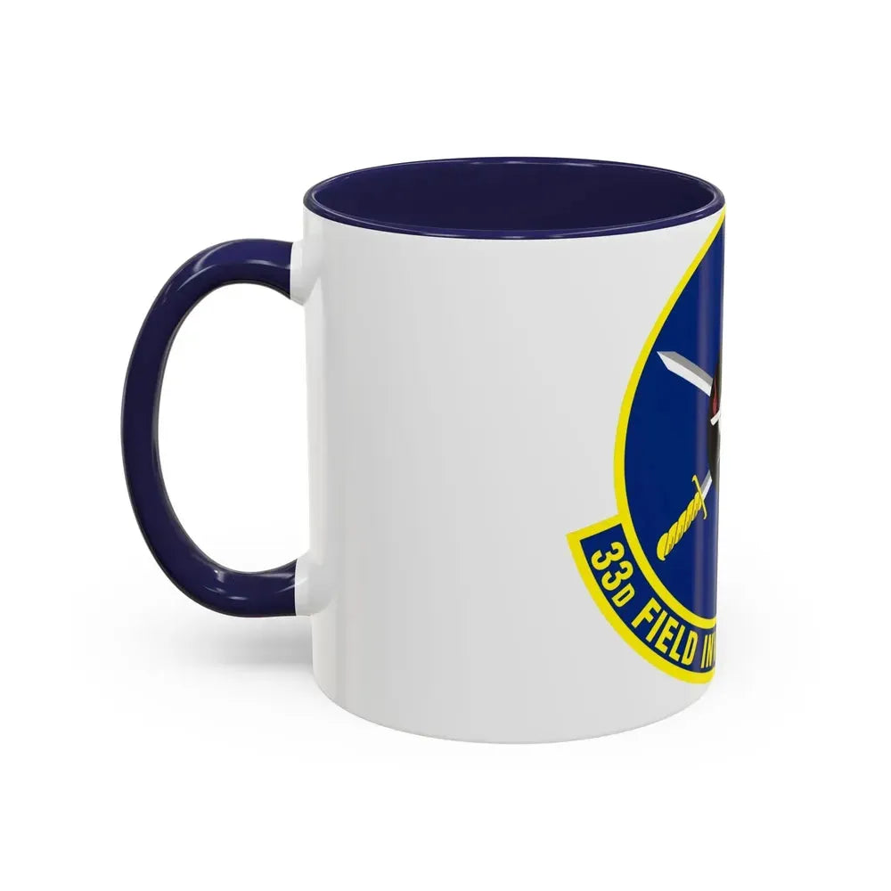 33d Field Investigations Squadron (U.S. Air Force) Accent Coffee Mug - Go Mug Yourself