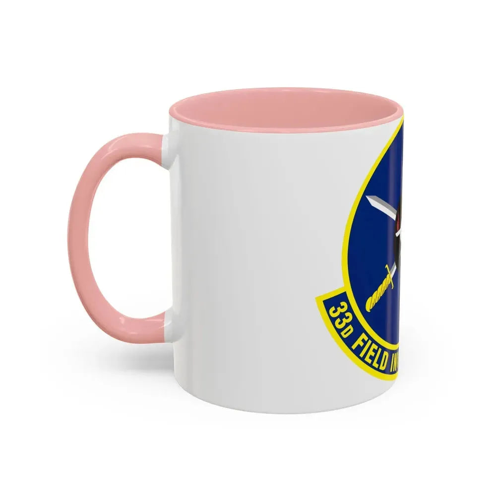33d Field Investigations Squadron (U.S. Air Force) Accent Coffee Mug - Go Mug Yourself