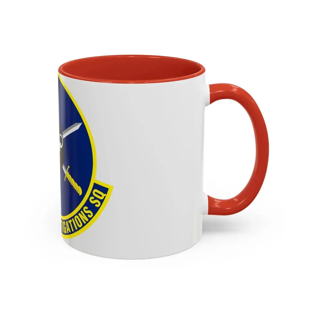 33d Field Investigations Squadron (U.S. Air Force) Accent Coffee Mug - Go Mug Yourself