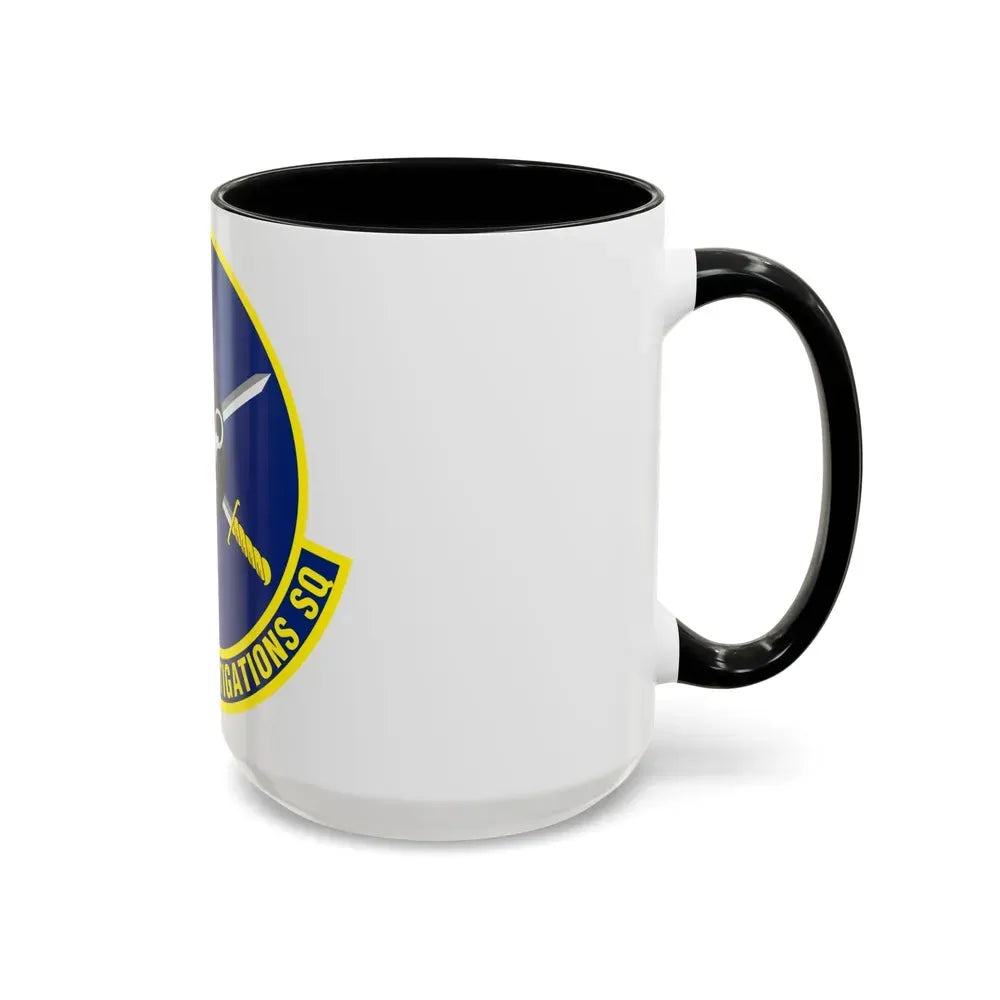 33d Field Investigations Squadron (U.S. Air Force) Accent Coffee Mug - Go Mug Yourself