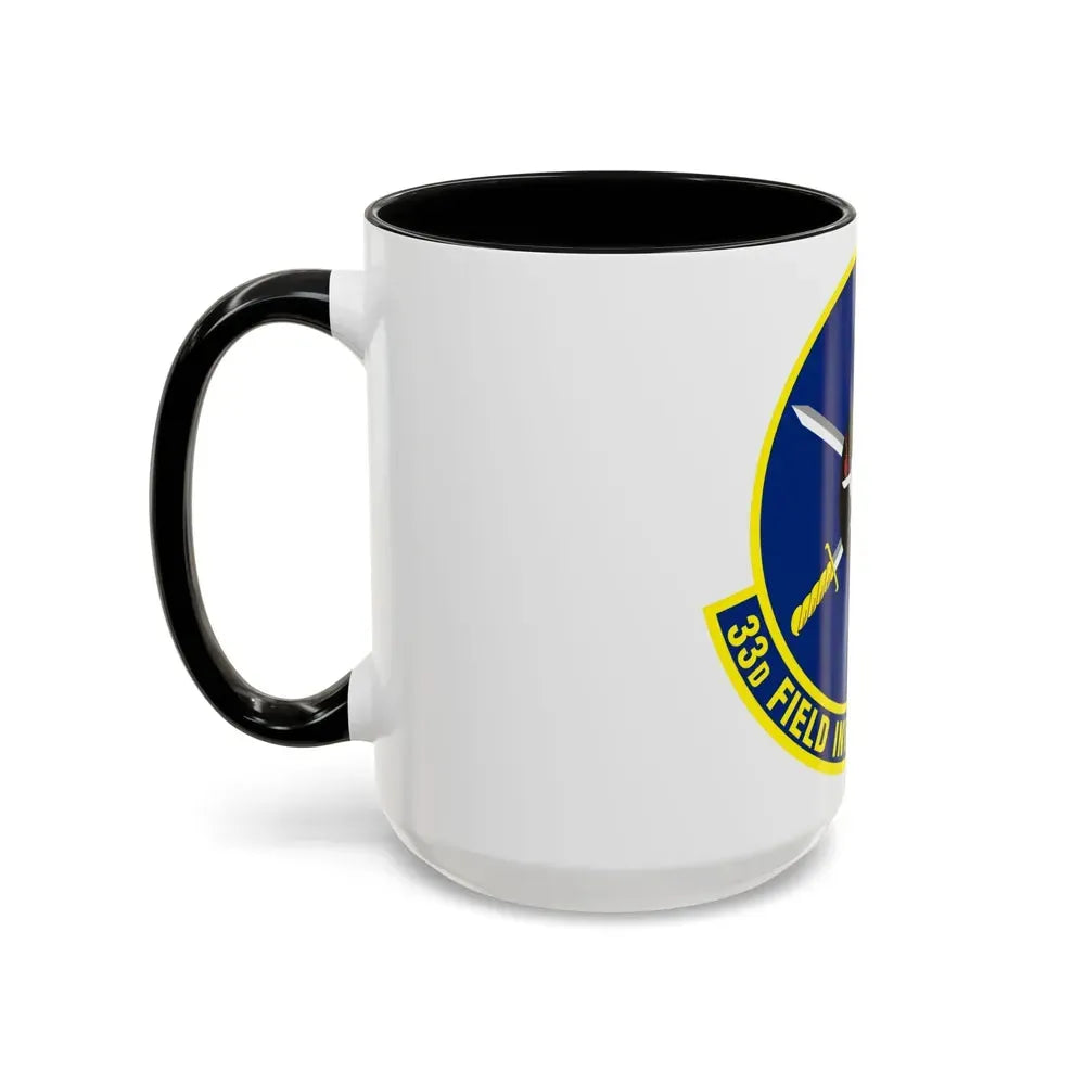 33d Field Investigations Squadron (U.S. Air Force) Accent Coffee Mug - Go Mug Yourself