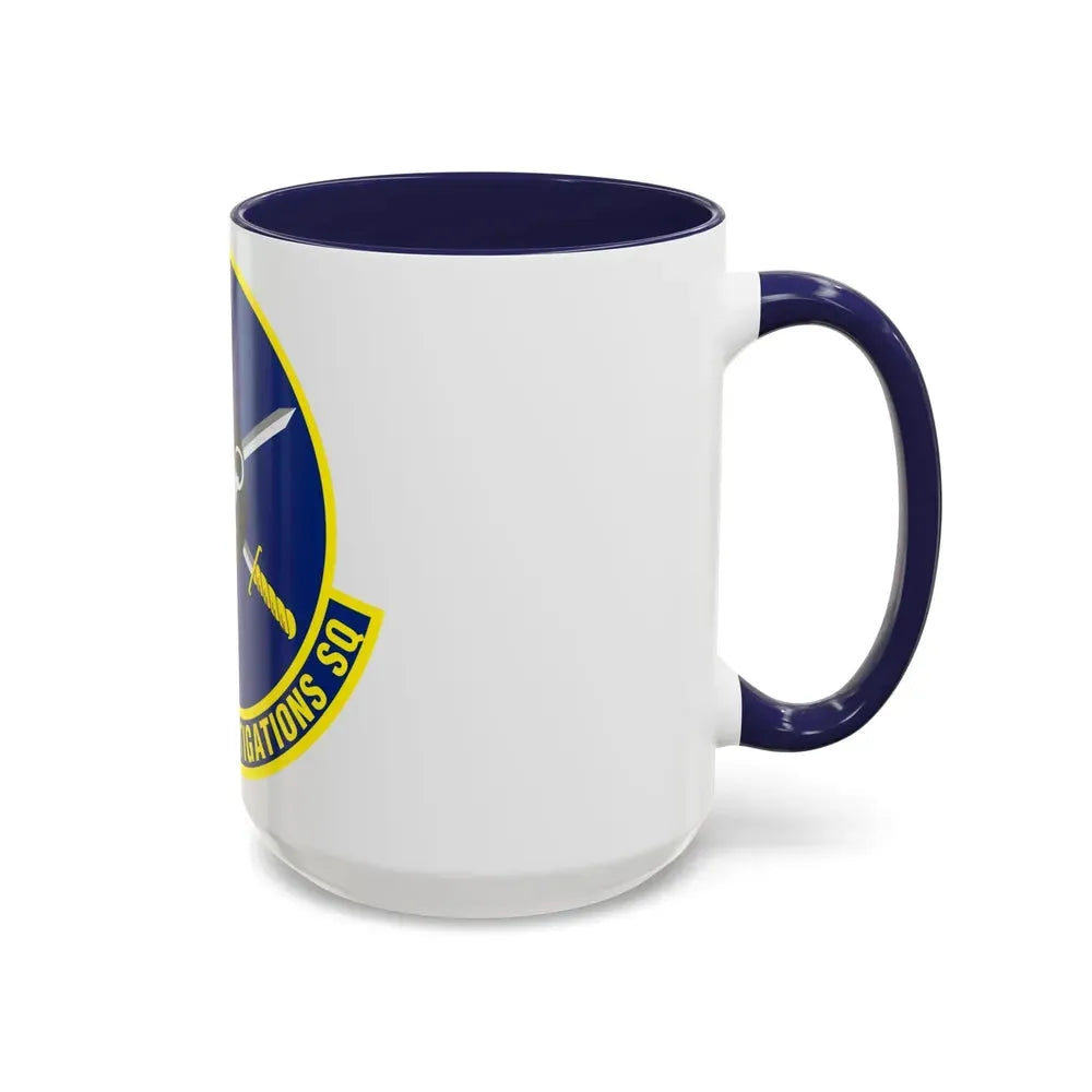 33d Field Investigations Squadron (U.S. Air Force) Accent Coffee Mug - Go Mug Yourself