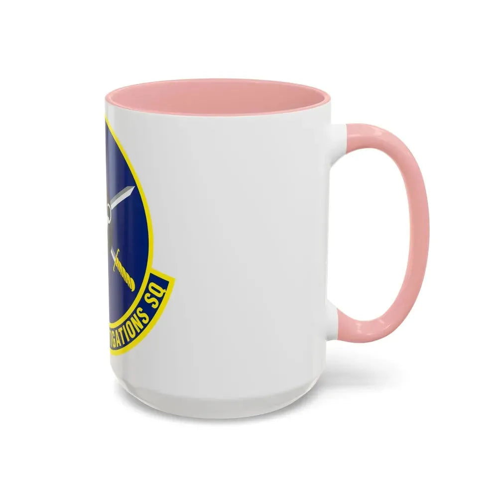 33d Field Investigations Squadron (U.S. Air Force) Accent Coffee Mug - Go Mug Yourself