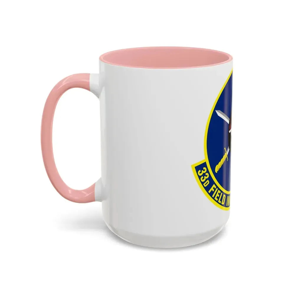 33d Field Investigations Squadron (U.S. Air Force) Accent Coffee Mug - Go Mug Yourself
