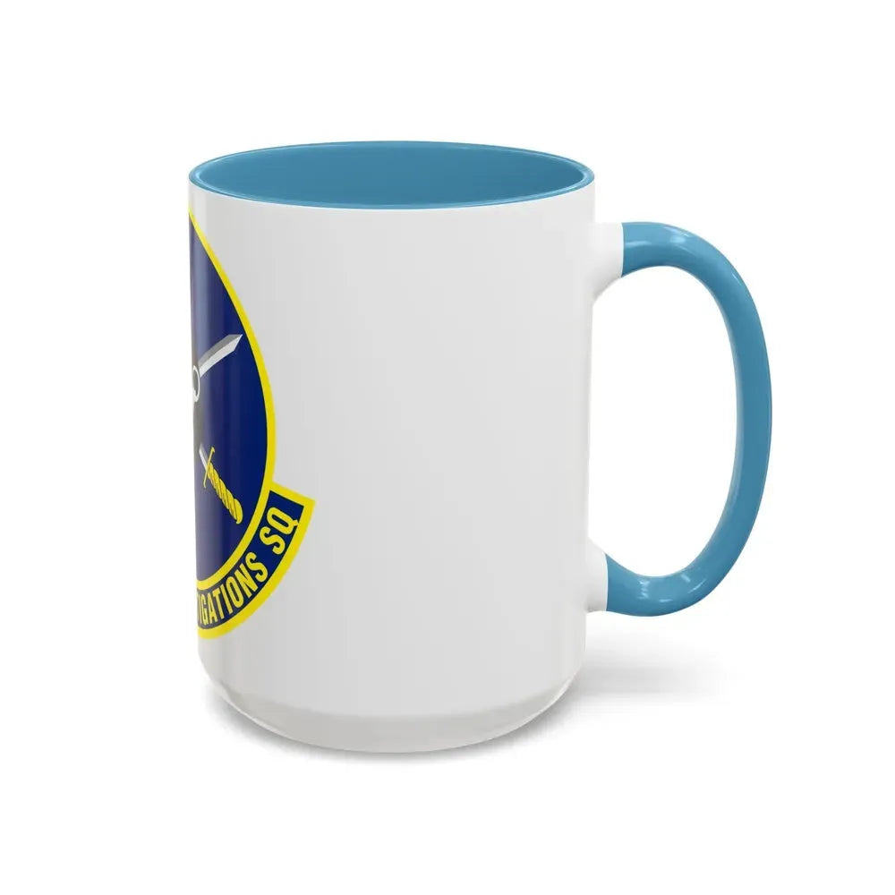 33d Field Investigations Squadron (U.S. Air Force) Accent Coffee Mug - Go Mug Yourself