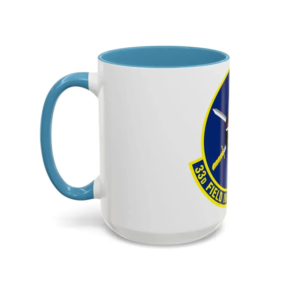 33d Field Investigations Squadron (U.S. Air Force) Accent Coffee Mug - Go Mug Yourself