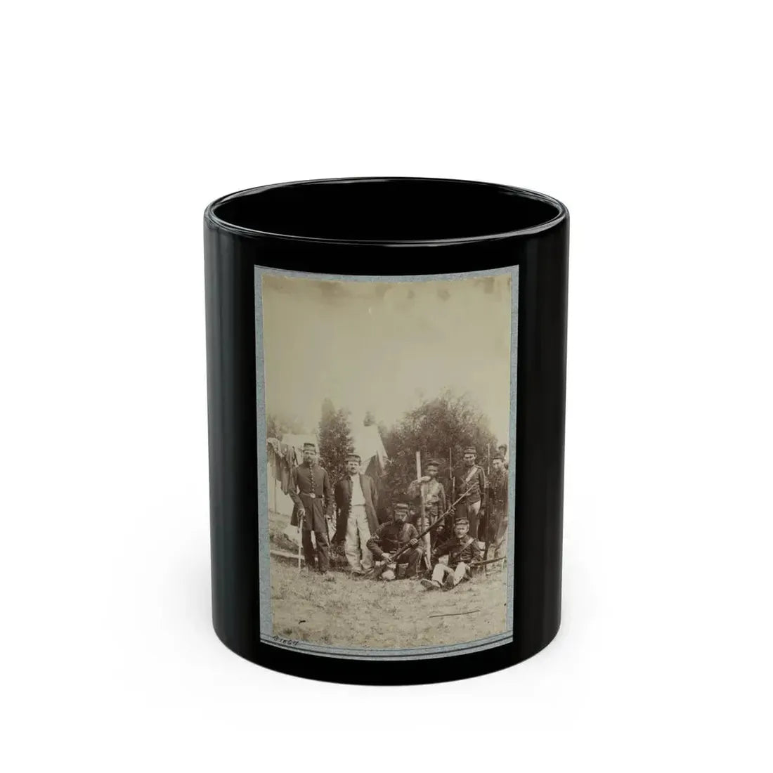 33d New York Infantry 001 (U.S. Civil War) Black Coffee Mug 11oz - Go Mug Yourself