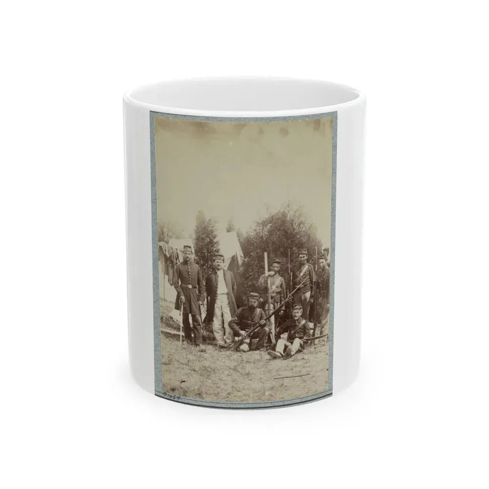 33d New York Infantry 001 (U.S. Civil War) White Coffee Mug 11oz - Go Mug Yourself