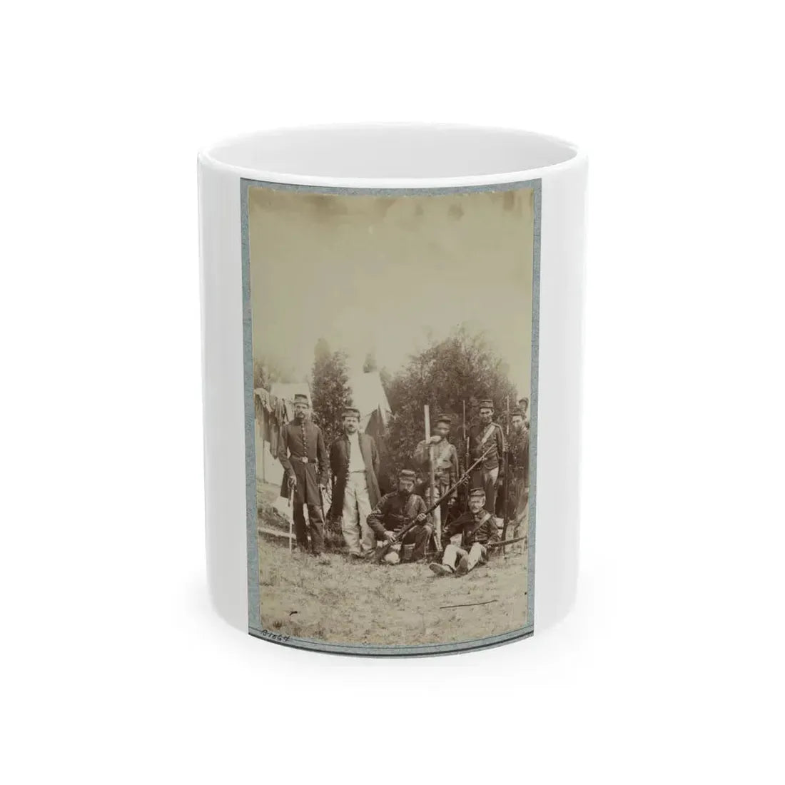 33d New York Infantry 001 (U.S. Civil War) White Coffee Mug 11oz - Go Mug Yourself