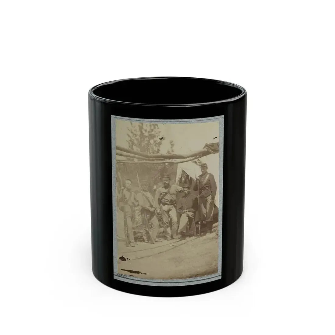 33d New York Infantry 003 (U.S. Civil War) Black Coffee Mug 11oz - Go Mug Yourself