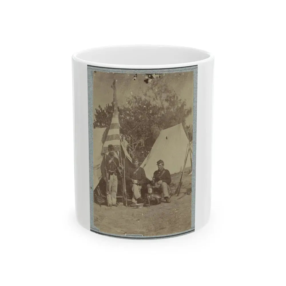 33d New York Infantry 004 (U.S. Civil War) White Coffee Mug 11oz - Go Mug Yourself