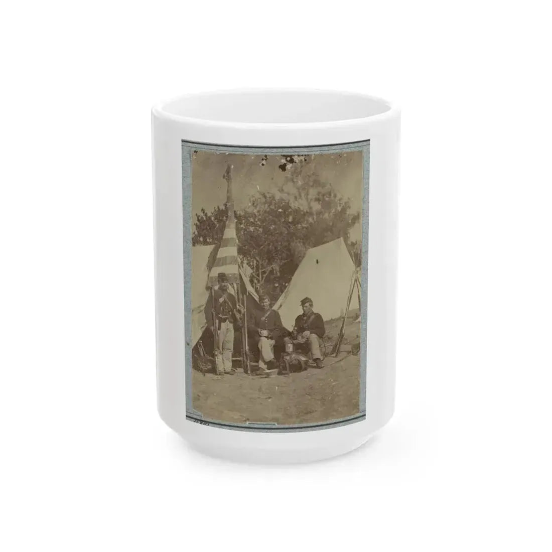 33d New York Infantry 004 (U.S. Civil War) White Coffee Mug 15oz - Go Mug Yourself