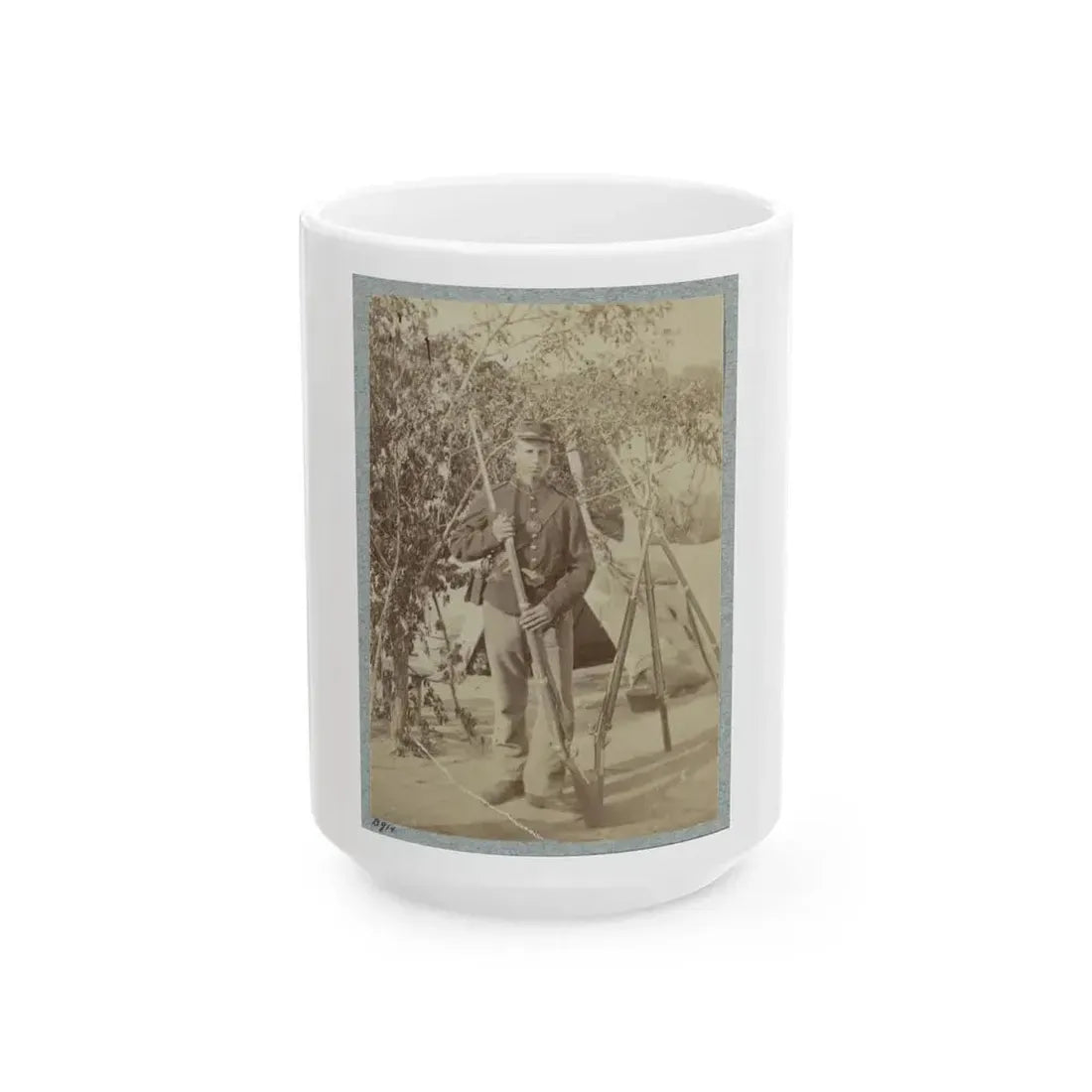 33d New York Infantry 005 (U.S. Civil War) White Coffee Mug 15oz - Go Mug Yourself