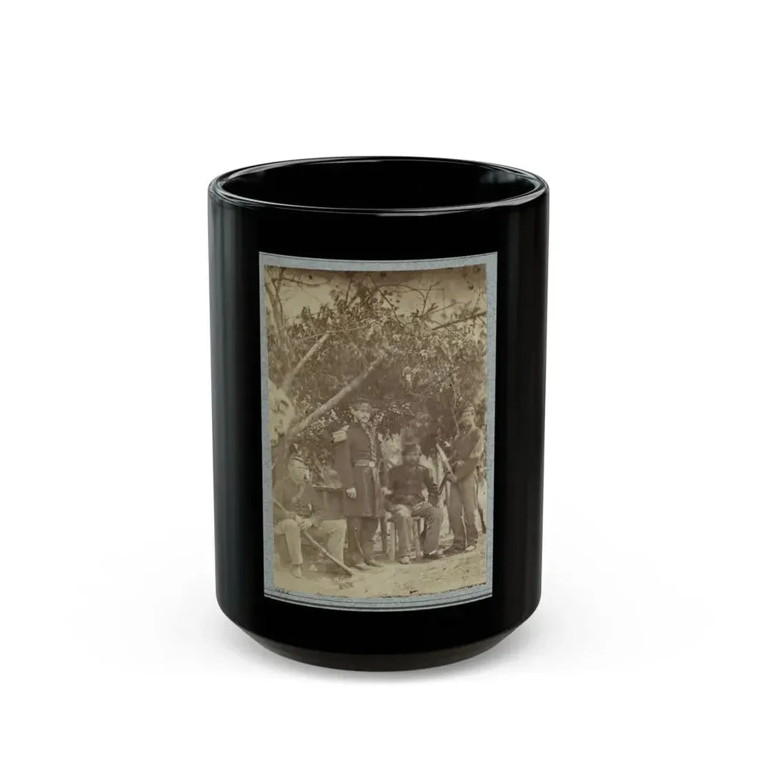 33d New York Infantry (U.S. Civil War) Black Coffee Mug 15oz - Go Mug Yourself