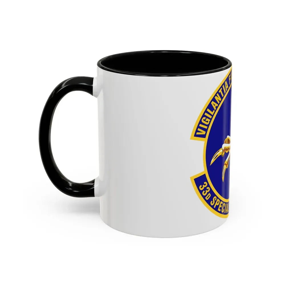 33d Special Operations Squadron (U.S. Air Force) Accent Coffee Mug - Go Mug Yourself