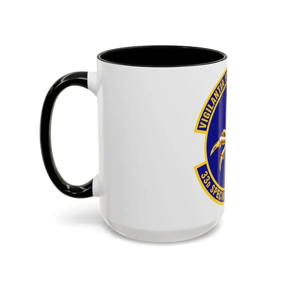 33d Special Operations Squadron (U.S. Air Force) Accent Coffee Mug - Go Mug Yourself