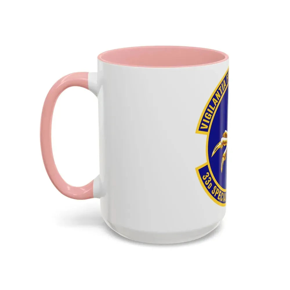 33d Special Operations Squadron (U.S. Air Force) Accent Coffee Mug - Go Mug Yourself
