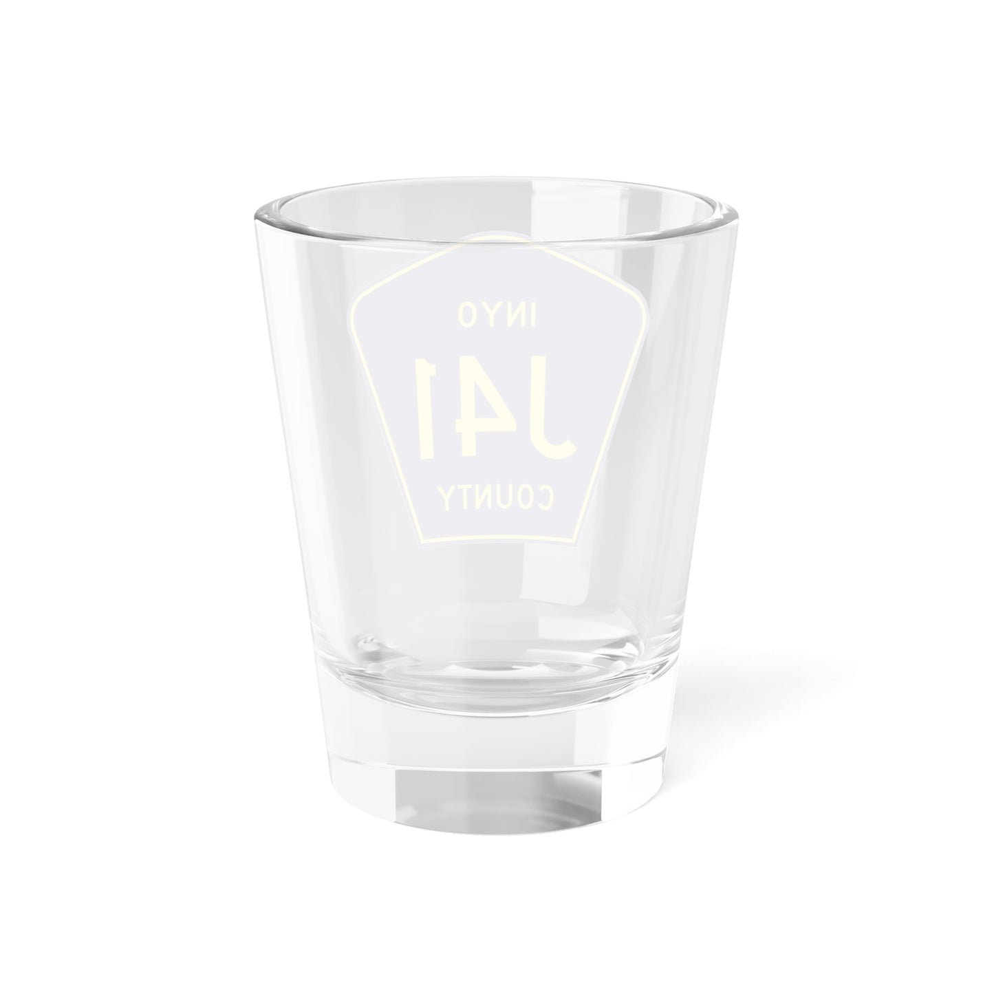 Inyo County J41 (California) (Road Sign) Shot Glass 1.5oz