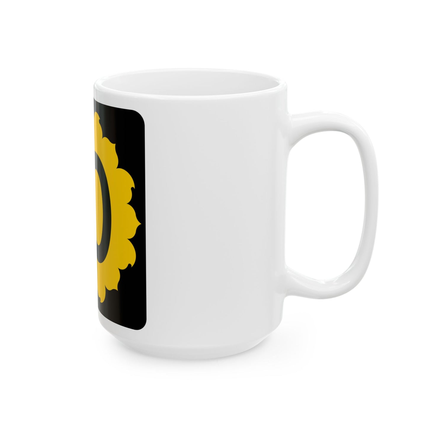 K-10 (Kansas) (Road Sign) White Coffee Mug