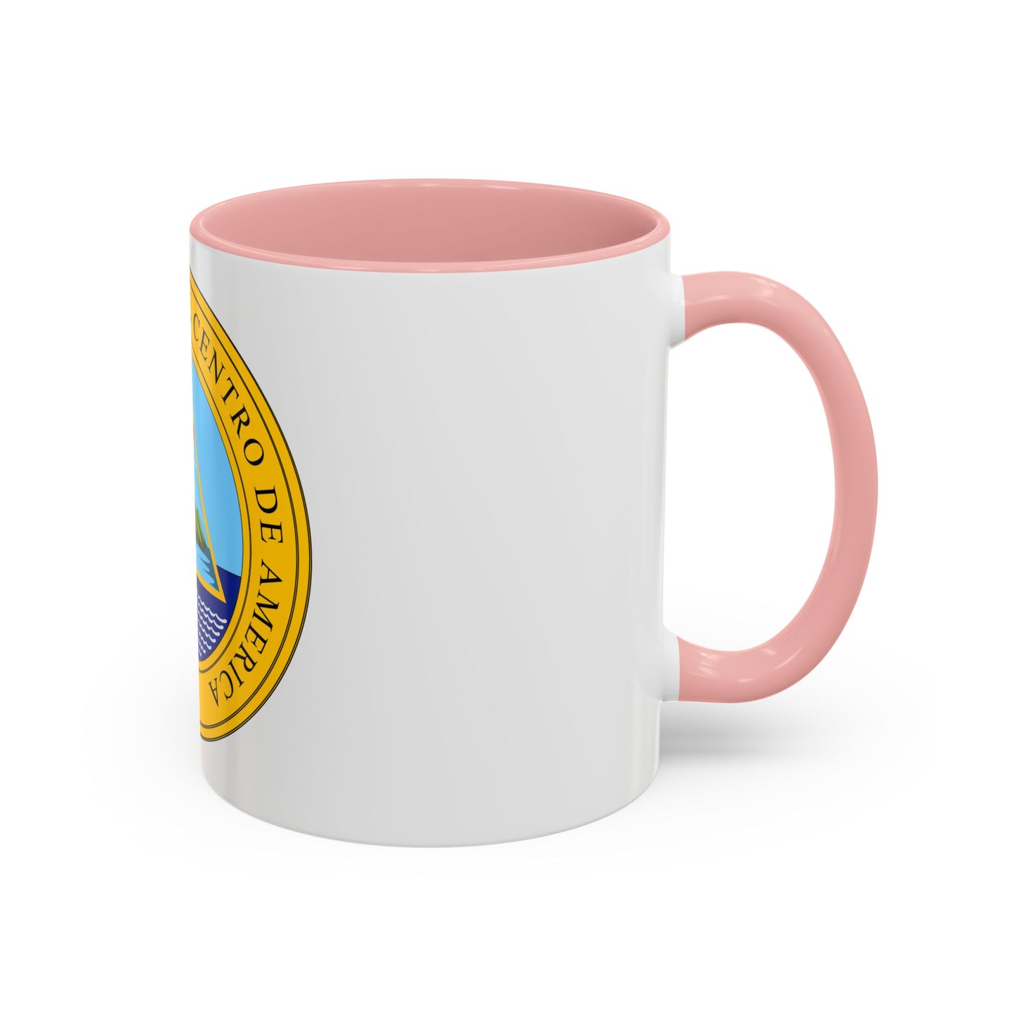 Coat of arms of the United Provinces of Central America - Accent Coffee Mug