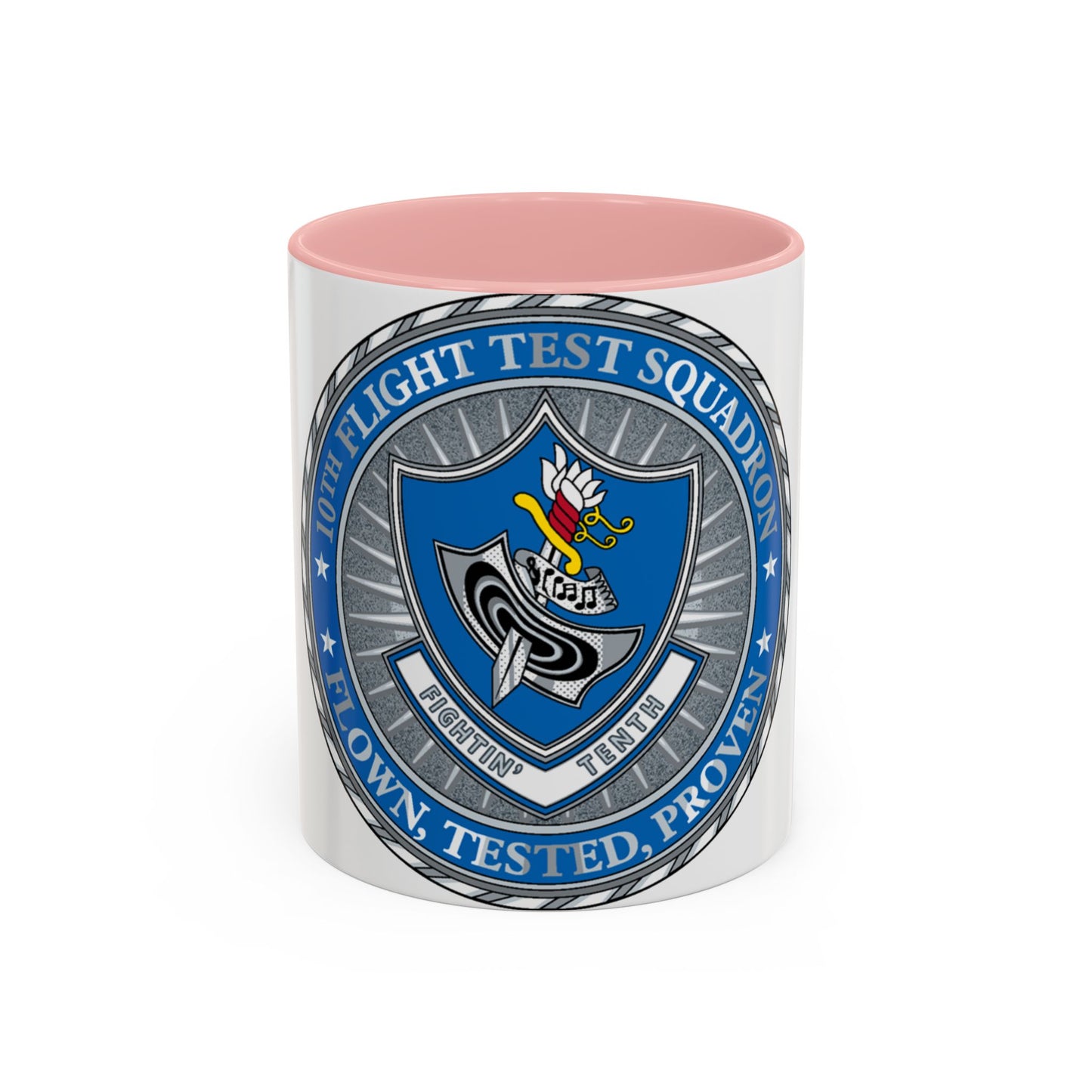 10th Flight Test Sq (U.S. Air Force) Accent Coffee Mug