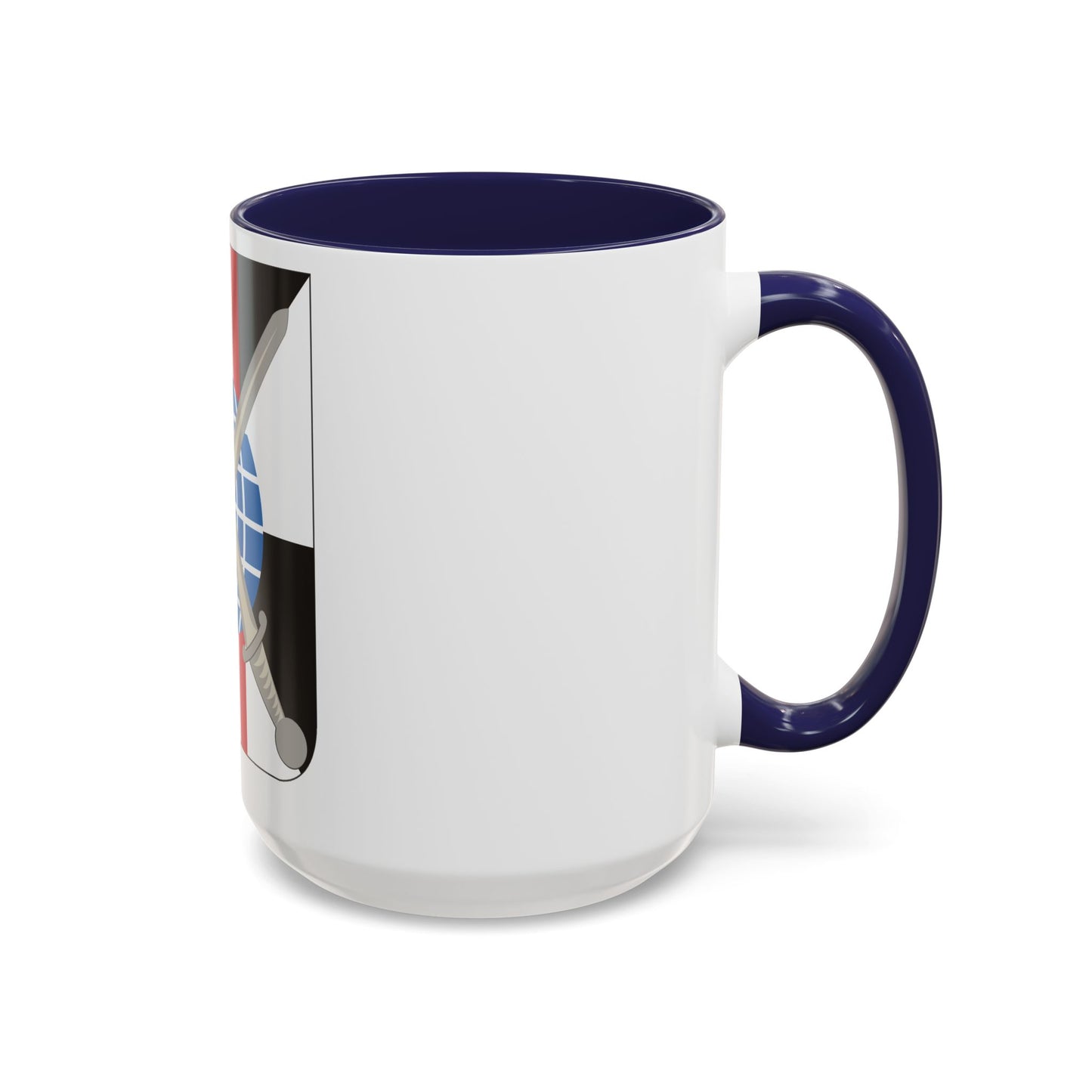 527 Military Intelligence Battalion 2 (U.S. Army) Accent Coffee Mug