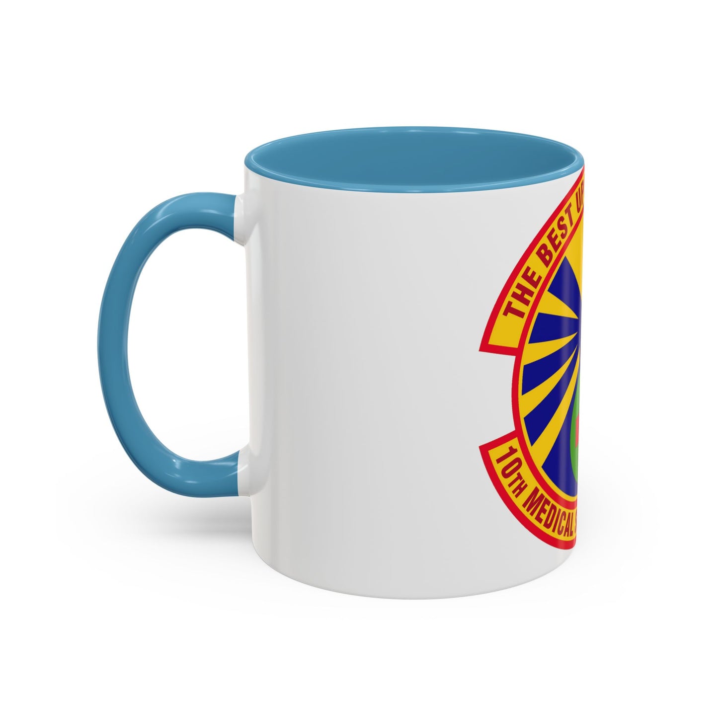 10th Medical Support Squadron (U.S. Air Force) Accent Coffee Mug