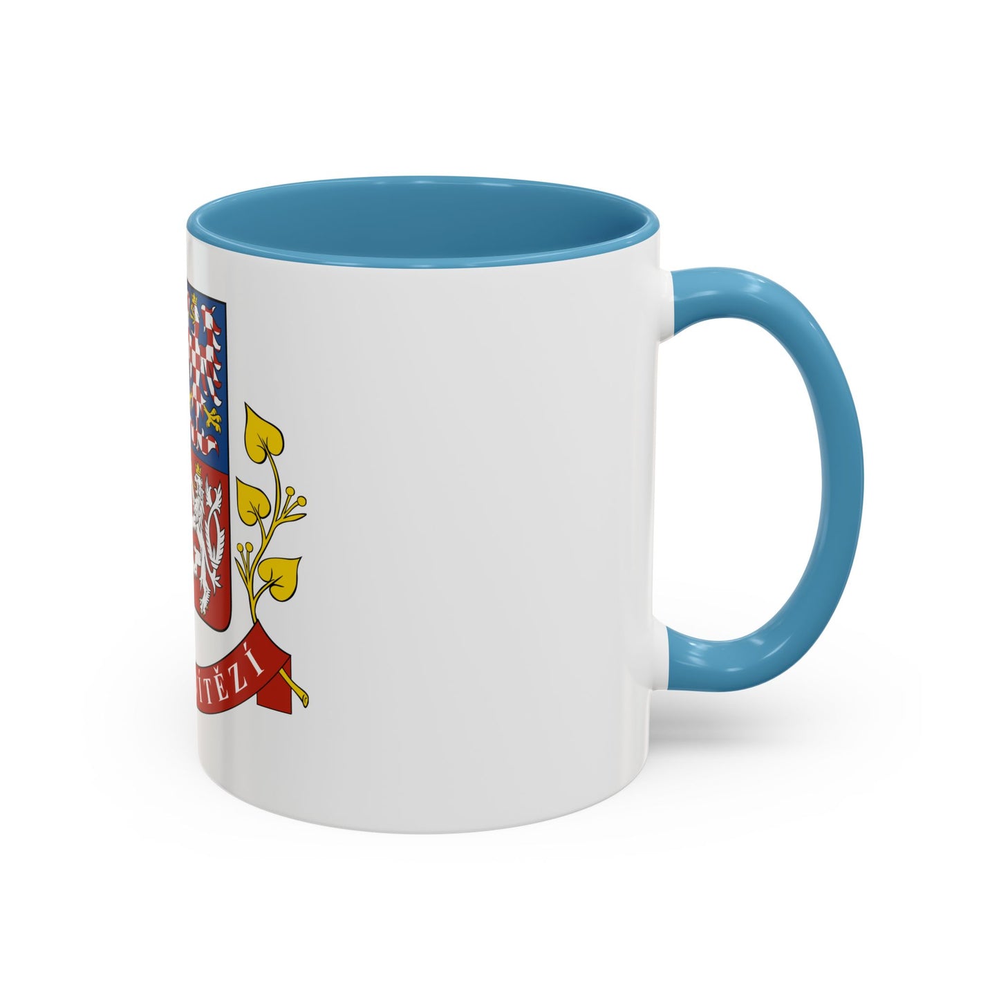 Greater coat of arms of the Czech Republic (Presidential version) - Accent Coffee Mug