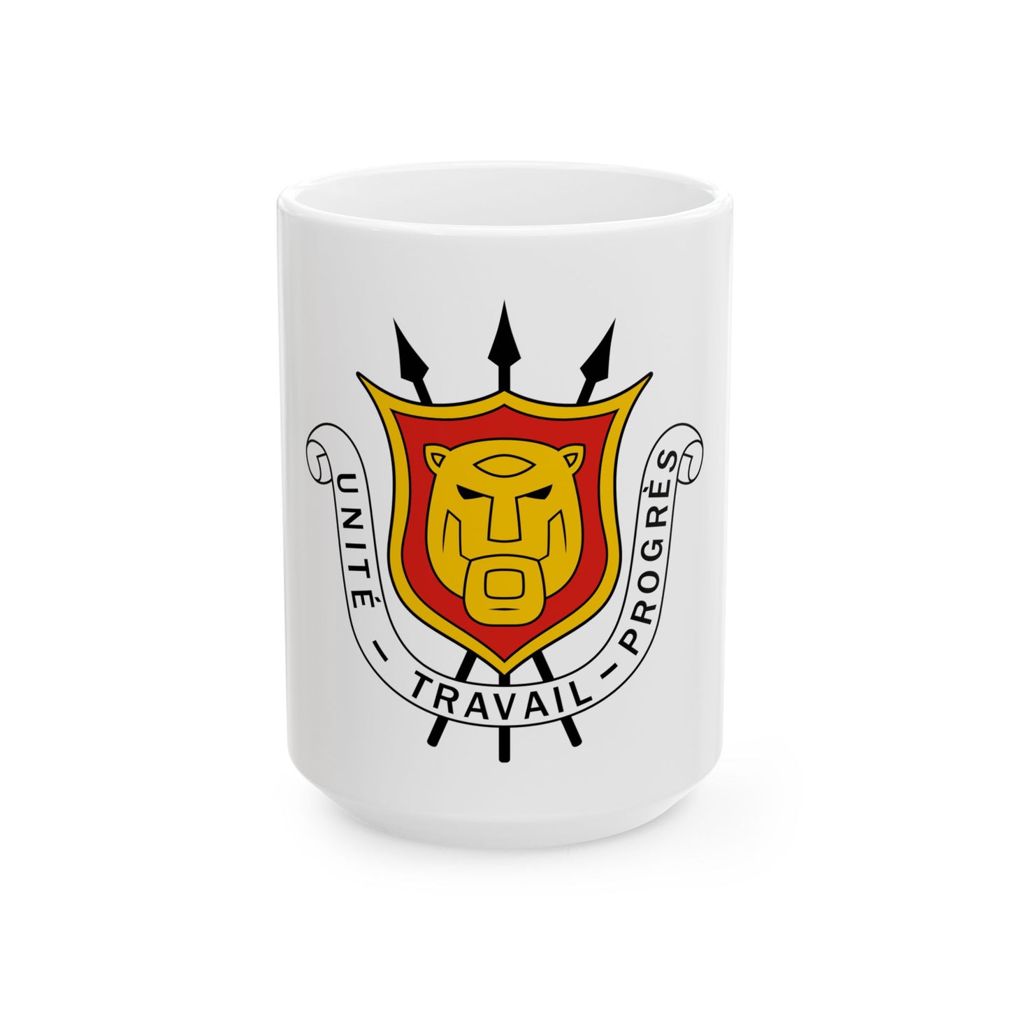 Coat of arms of Burundi - White Coffee Mug