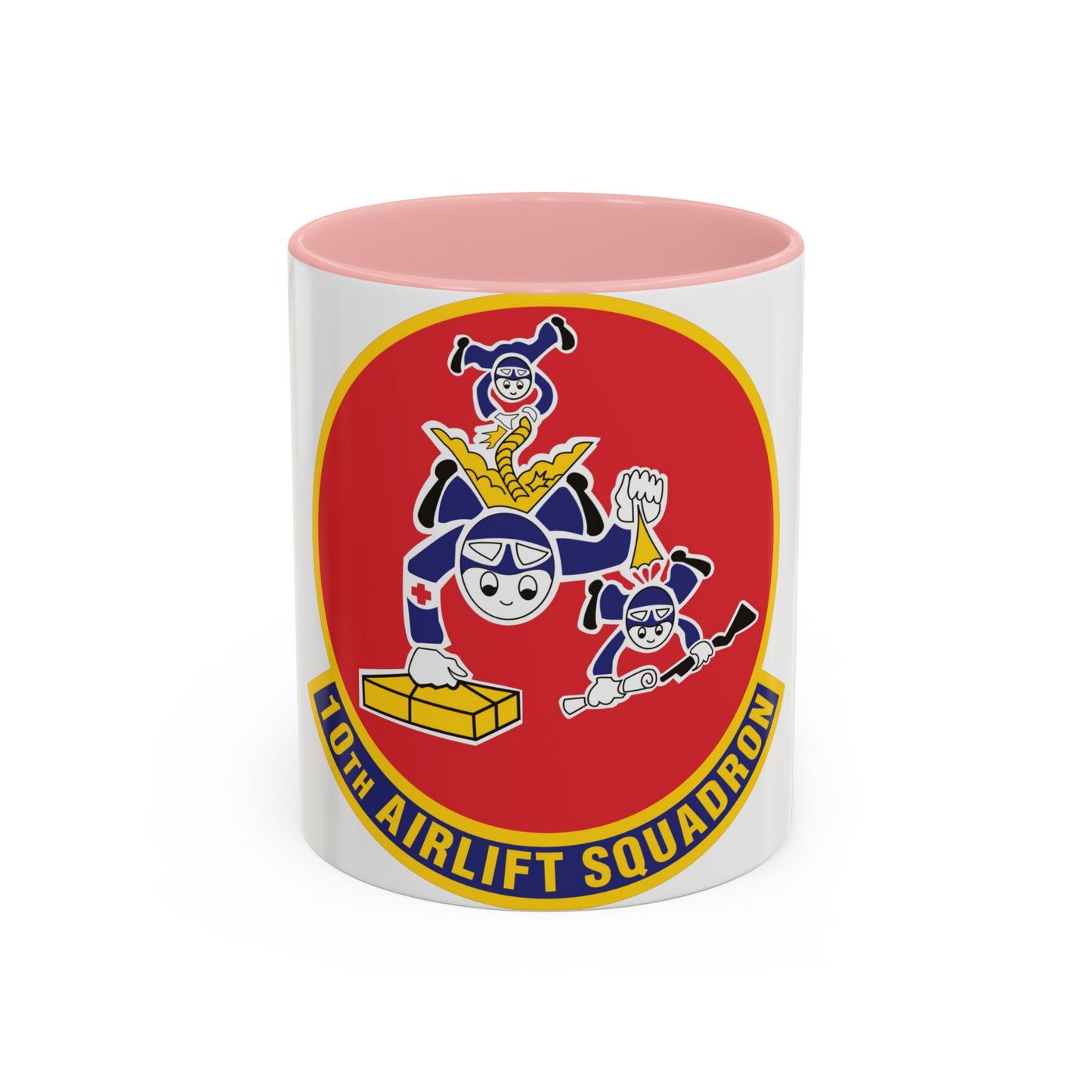 10th Airlift Squadron 2 (U.S. Air Force) Accent Coffee Mug