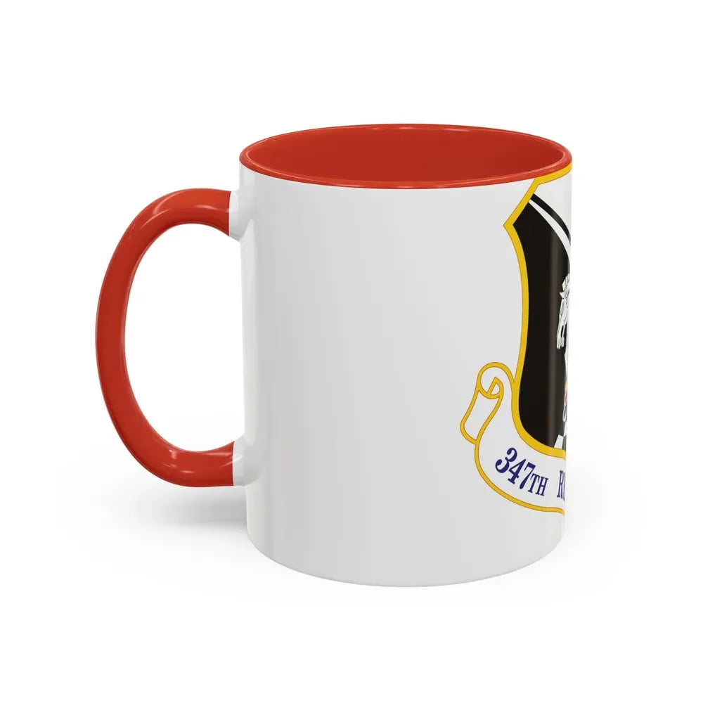 347th Rescue Group (U.S. Air Force) Accent Coffee Mug - Go Mug Yourself
