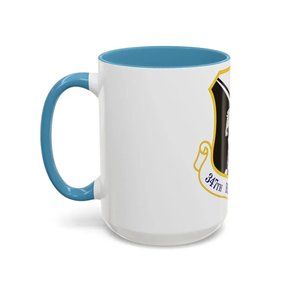 347th Rescue Group (U.S. Air Force) Accent Coffee Mug - Go Mug Yourself